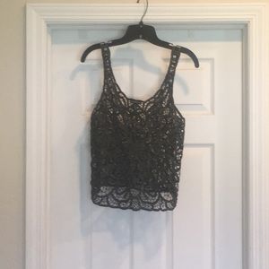 Express crochet tank